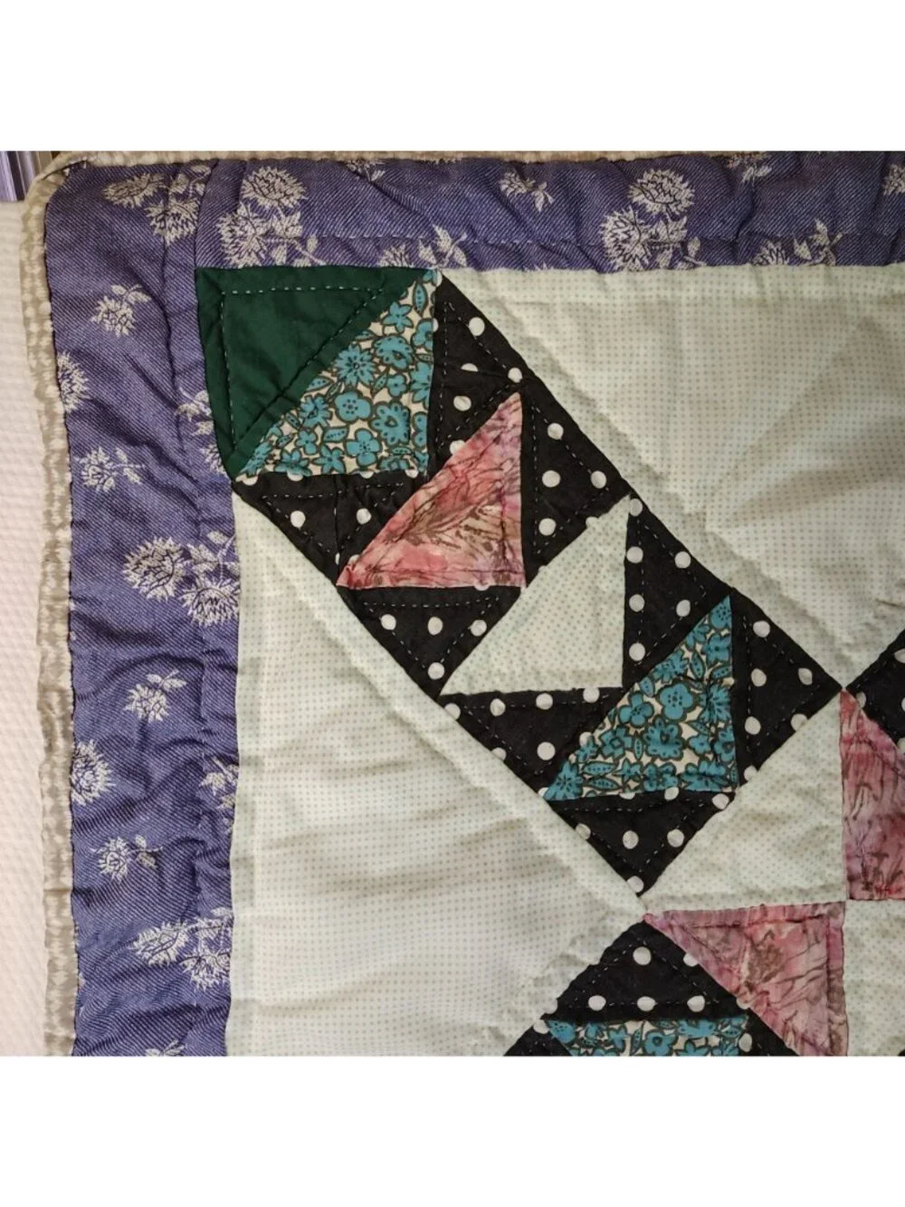 Patchwork Quilt Table Topper 28